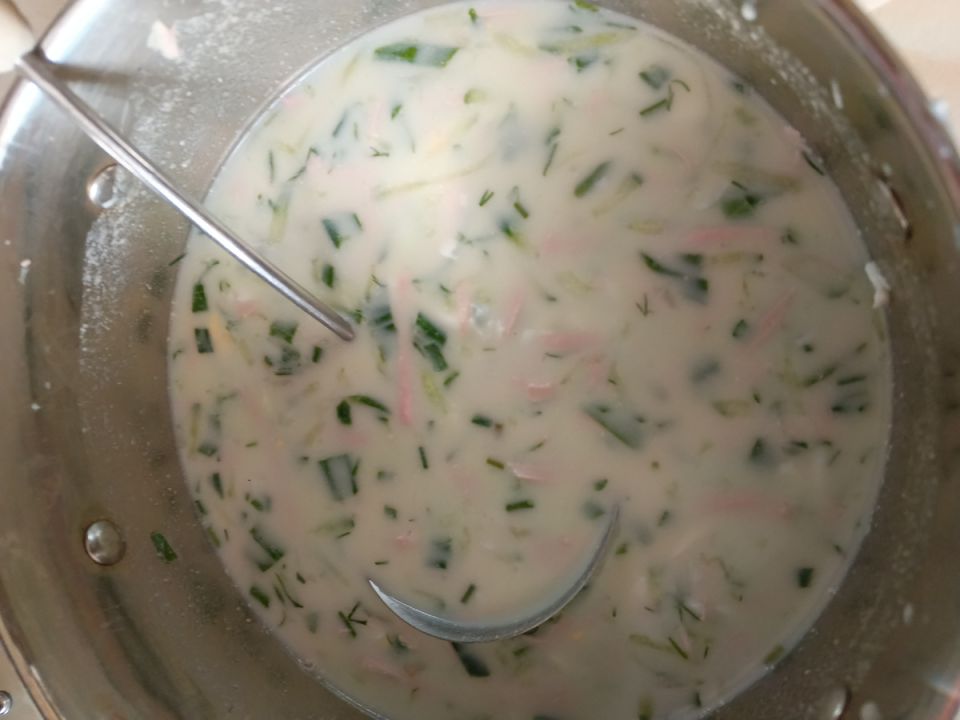 Как свекровь научила готовить окрошку, от которой невозможно отказаться