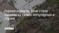 Треть всех бронирований горных направлений в России приходится на горные курорты Сочи