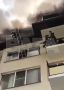 В Сочи девушка чудом спаслась с полыхающей мансарды