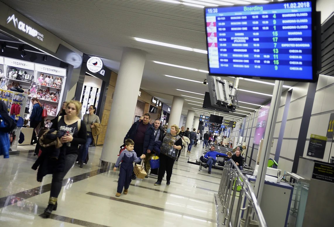 В аэропорту Сочи задержаны 20 рейсов