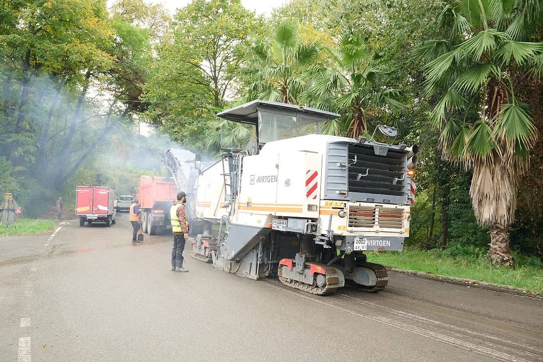 В Сочи стартовал ремонт Сухумского шоссе между Хостой и Кудепстой