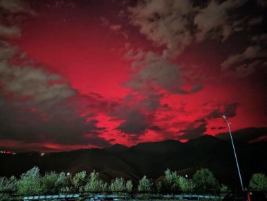 Полярное сияние может завтра накрыть Сочи