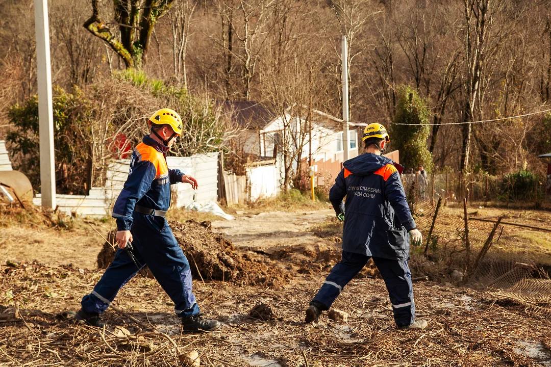 На восстановление оползневого участка в Сочи направлено более 60 млн рублей