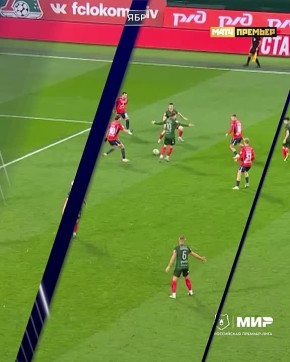 Гол игрока «Локомотива» с нулевого угла признали лучшим в РПЛ в октябре