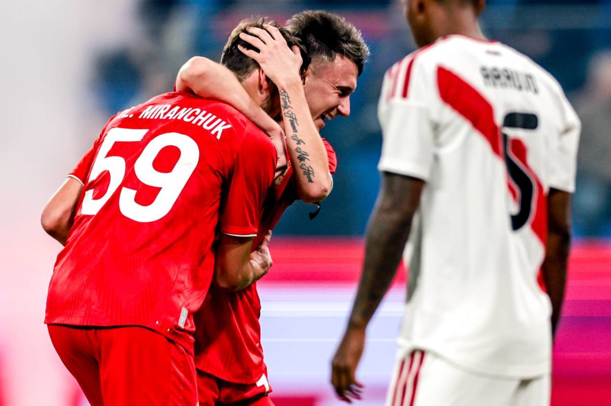 Сборная России не смогла обыграть Перу, пропустив дальний удар в концовке