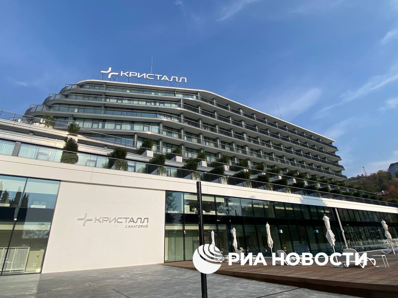 Первый построенный с ноля за последние 25 лет санаторий в Сочи открылся в Хостинском районе