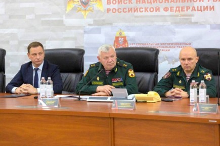 Андрей Прошунин: Принял участие в первом учебно-методическом сборе офицеров Росгвардии, ответственных за общественный порядок и безопасность в российских регионах