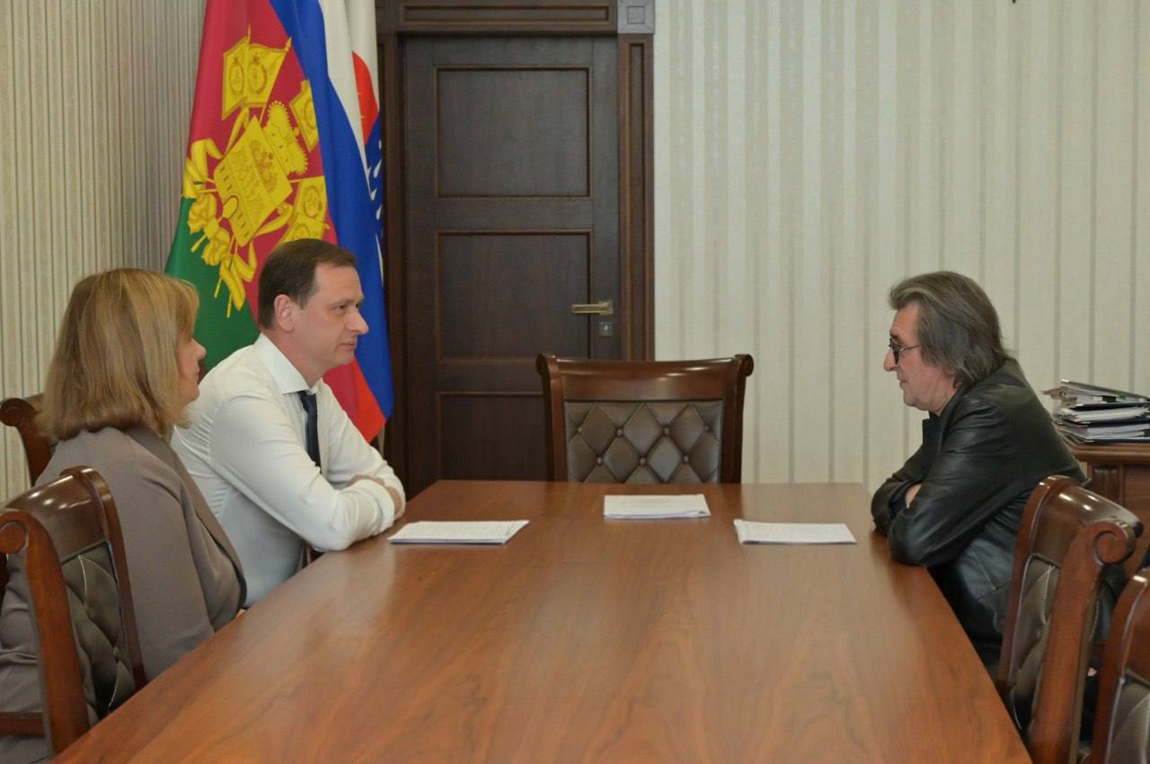 Андрей Прошунин: С народным артистом Юрием Башметом обсудили подготовку к большому культурному событию — XIX Зимнему международному фестивалю искусств