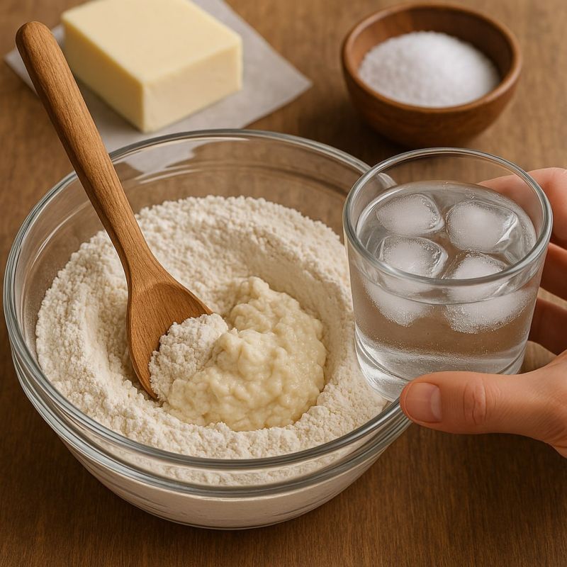 Почему ледяная вода — ключ к идеальному тесту