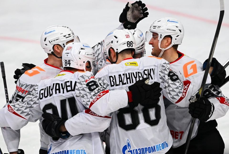 ХК «Авангард» обыграл «Металлург» в матче КХЛ со счетом 3:1 (2:0, 0:1, 1:0)