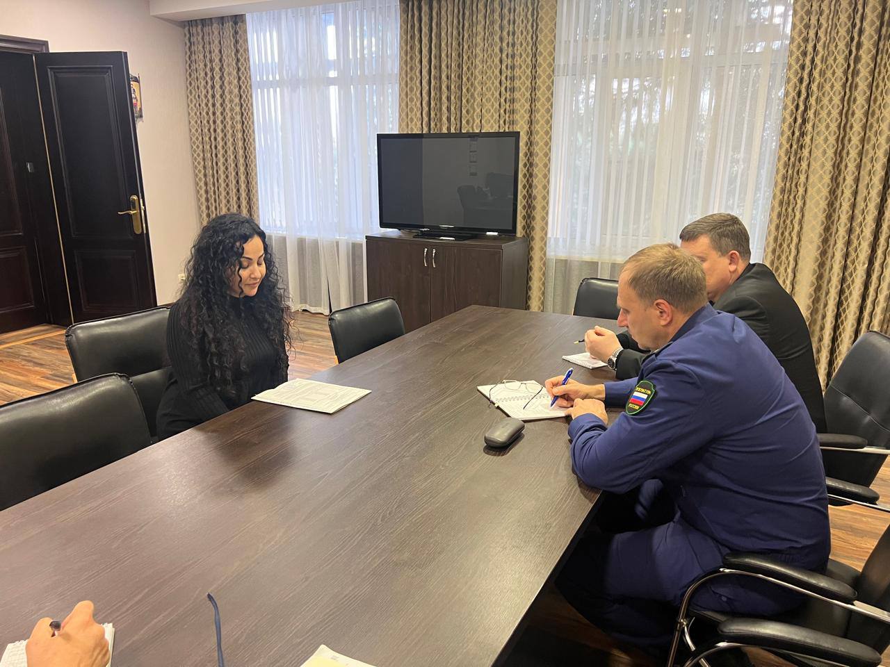 Прокуратурой Хостинского района г. Сочи организована встреча с семьями участников специальной военной операции