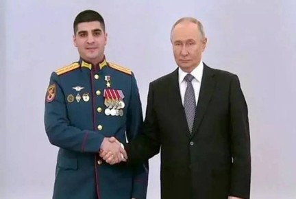 Путин наградил сочинского офицера Сергея Терзияна «Золотой Звездой»