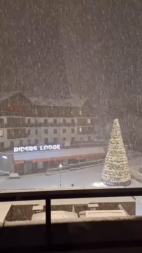 Настоящая зимняя сказка произошла ночью на Красной поляне