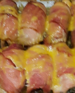 Кулинарная находка: рулетики из курицы со шпинатом и беконом