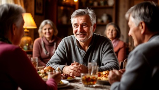 Беседы за столом: что лучше избегать за шестьдесят