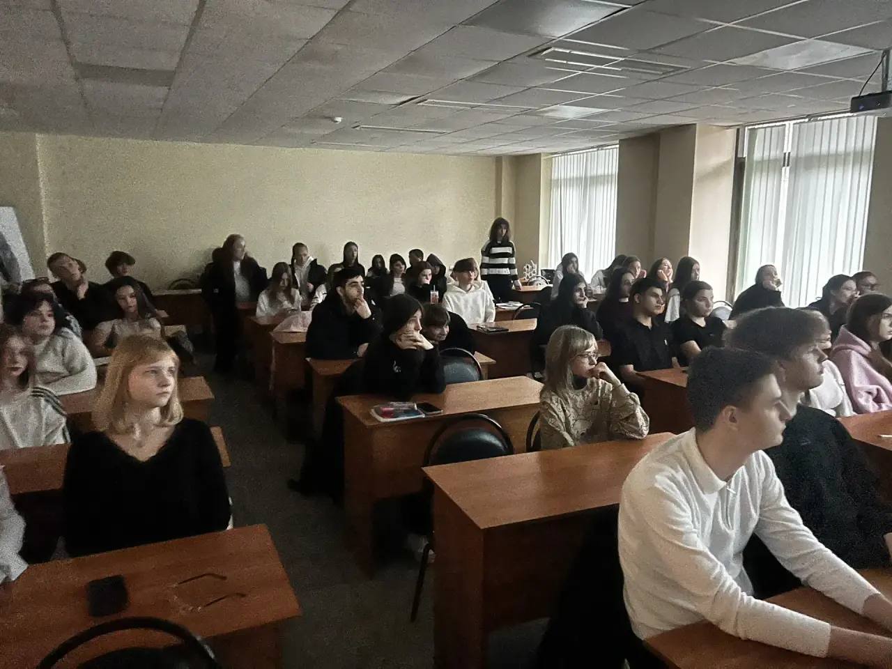 В Российском государственном социальном университете прошла необычная встреча В Российском государственном социальном университете прошла необычная встреча