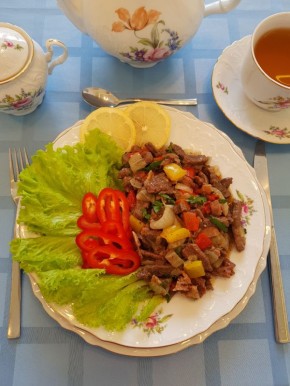 Пёркёльт из телятины