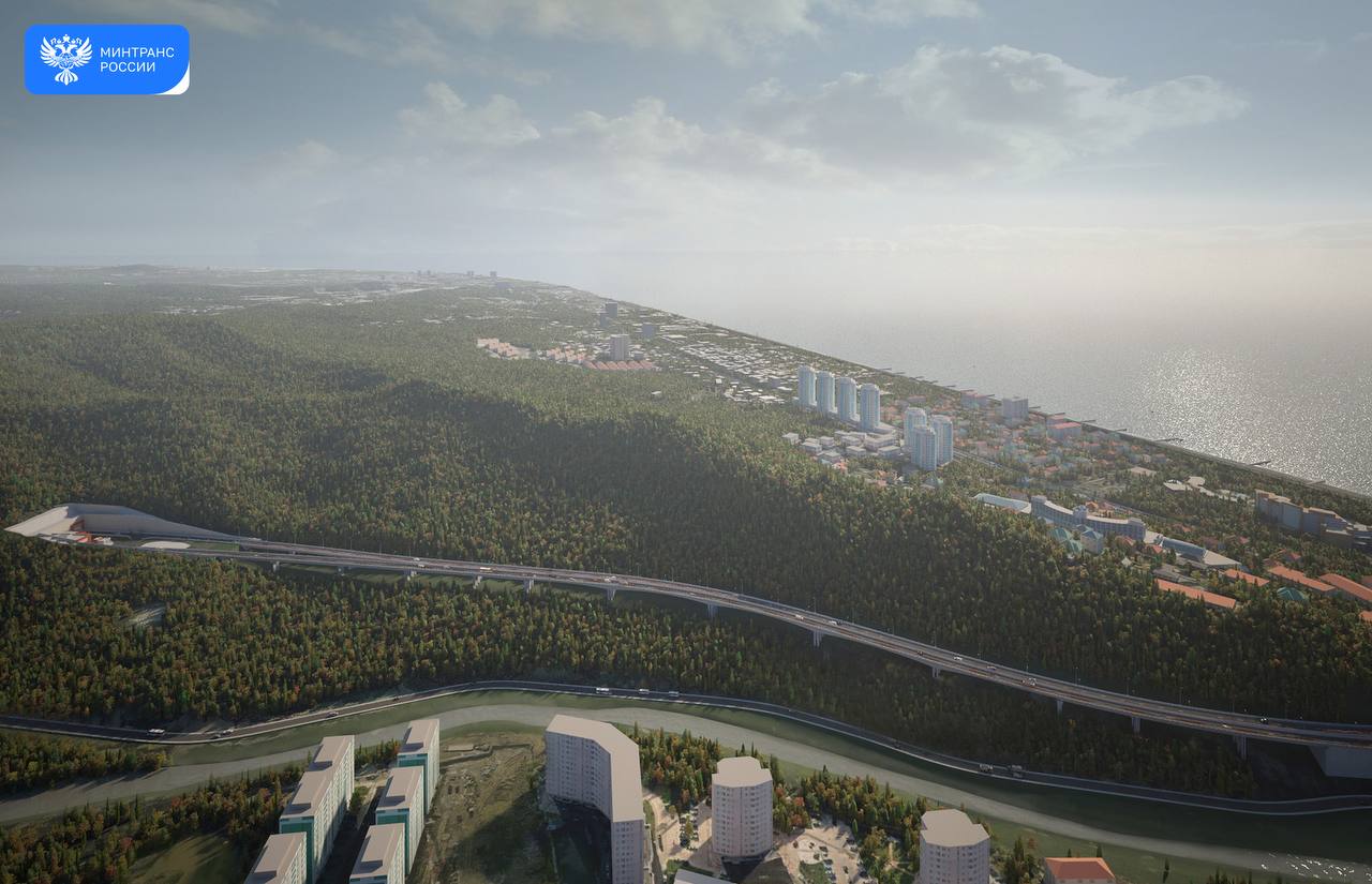 Самые длинные в России тоннели появятся на обходе Адлера Самые длинные в России тоннели появятся на обходе Адлера