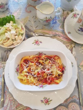 Вкус утренней Испании: фриттата с салатом на завтрак