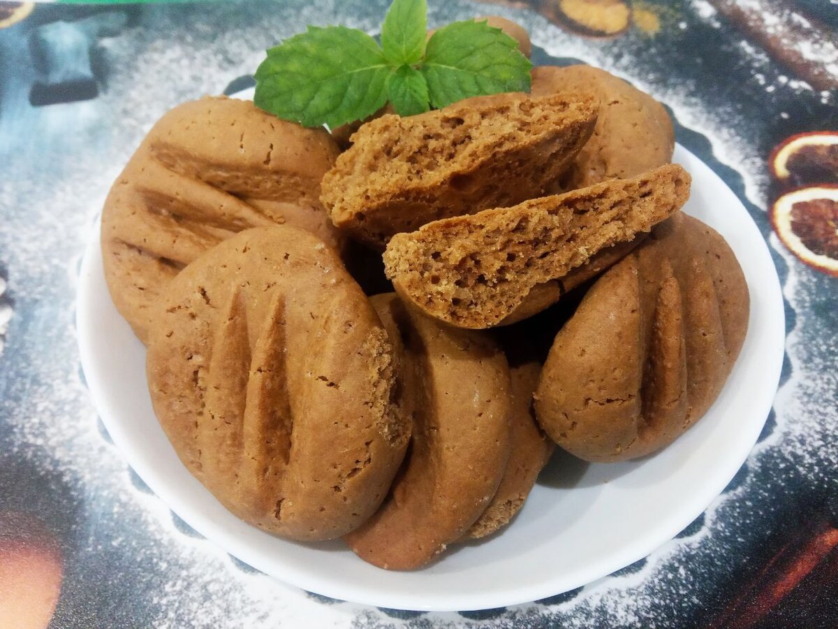 Кофейное печенье, которое покорит вас ароматом