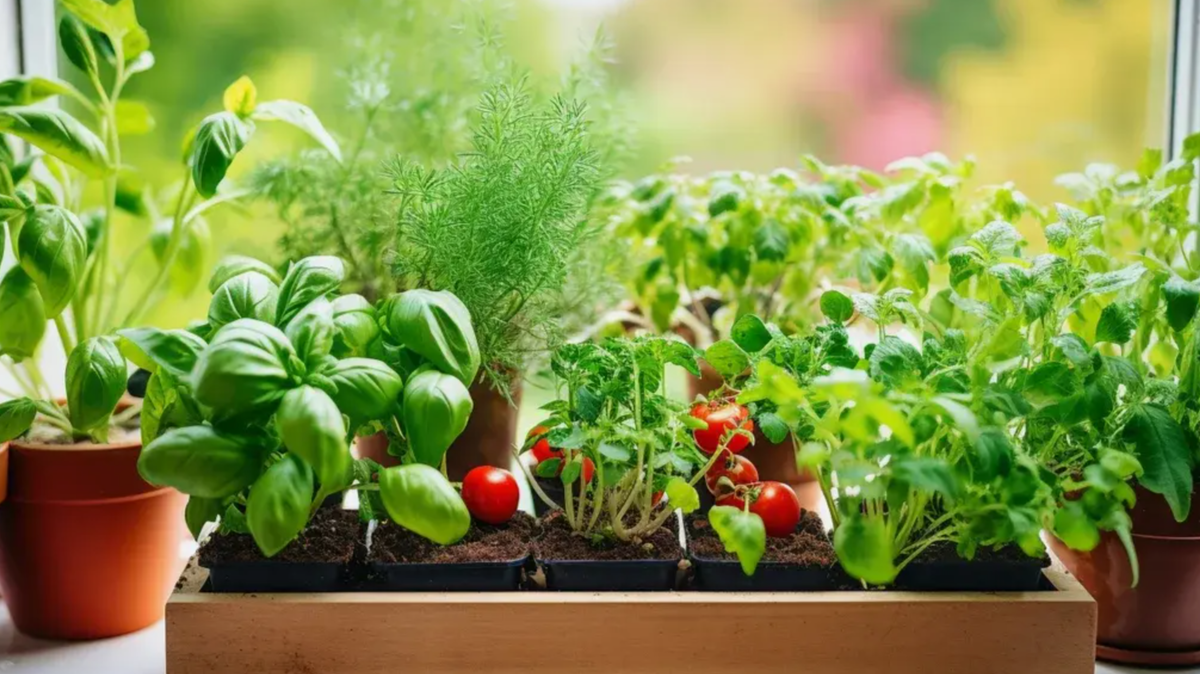 Огород на подоконнике: как сохранить зелень и растить её дома
