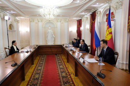 Вениамин Кондратьев обсудил с инвестором реализацию двух крупных проектов в курортной сфере Сочи