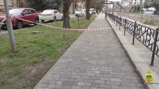 Дебошир, угрожавший прохожим, задержан