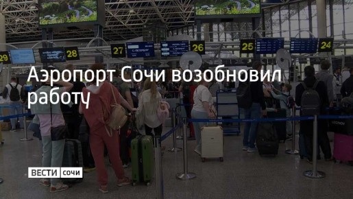 После отмены угрозы атаки БПЛА в аэропорту Сочи сняты ограничения на прием и выпуск самолетов