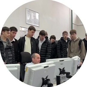 Продолжаем серию экскурсий для студентов Института транспорта и сервиса в Центр организации дорожного движения МКУ г. Сочи «УАД»