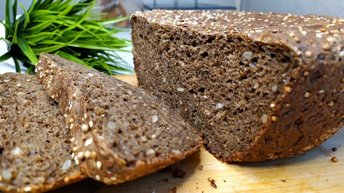 Вкусный домашний бородинский хлеб с семечками: пошаговый рецепт