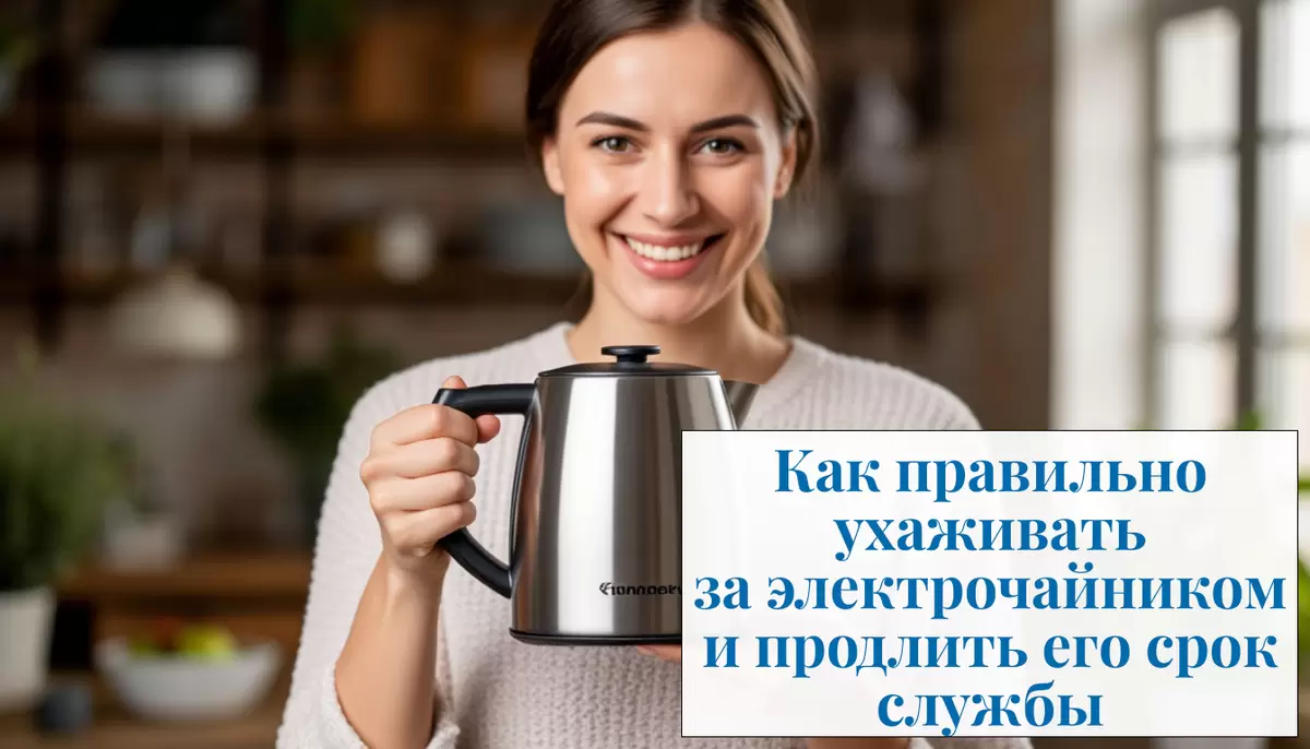 Уход за электрочайником: продлите срок службы вашего помощника на кухне