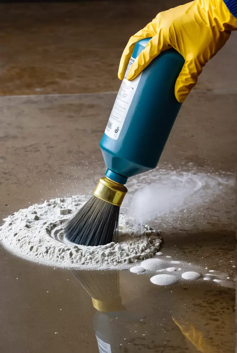 Эффективное очищение: новый подход к удалению цементных остатков