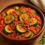 Кабачки по-новому: необычное блюдо с мясом и ореховым соусом