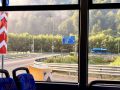 Доброе утро!. Красная Поляна встречает новый день живописным рассветом и низкой облачностью