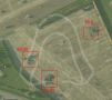Спутниковый снимок последствий удара украинских дронов-камикадзе по аэропорту в Сочи