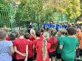 Сотрудники Госавтоинспекции провели профилактическую беседу по правилам дорожного движения для юных футболистов