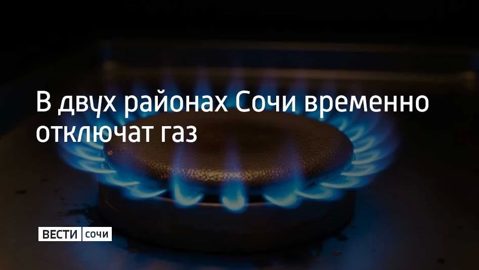 Газоснабжение временно приостановят в Центральном Хостинском районах Сочи из-за планово-профилактических и ремонтных работ, сообщили в администрации курорта