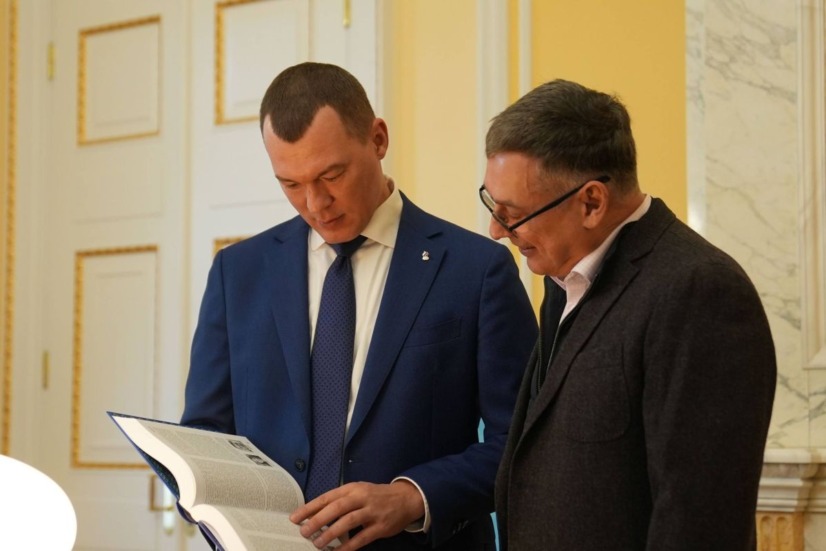 Михаил Дегтярёв: Провел встречу с президентом федерации и главным тренером сборной России по фехтованию Ильгаром Мамедовым Михаил Дегтярёв: Провел встречу с президентом федерации и главным тренером сборной России по фехтованию Ильгаром Мамедовым