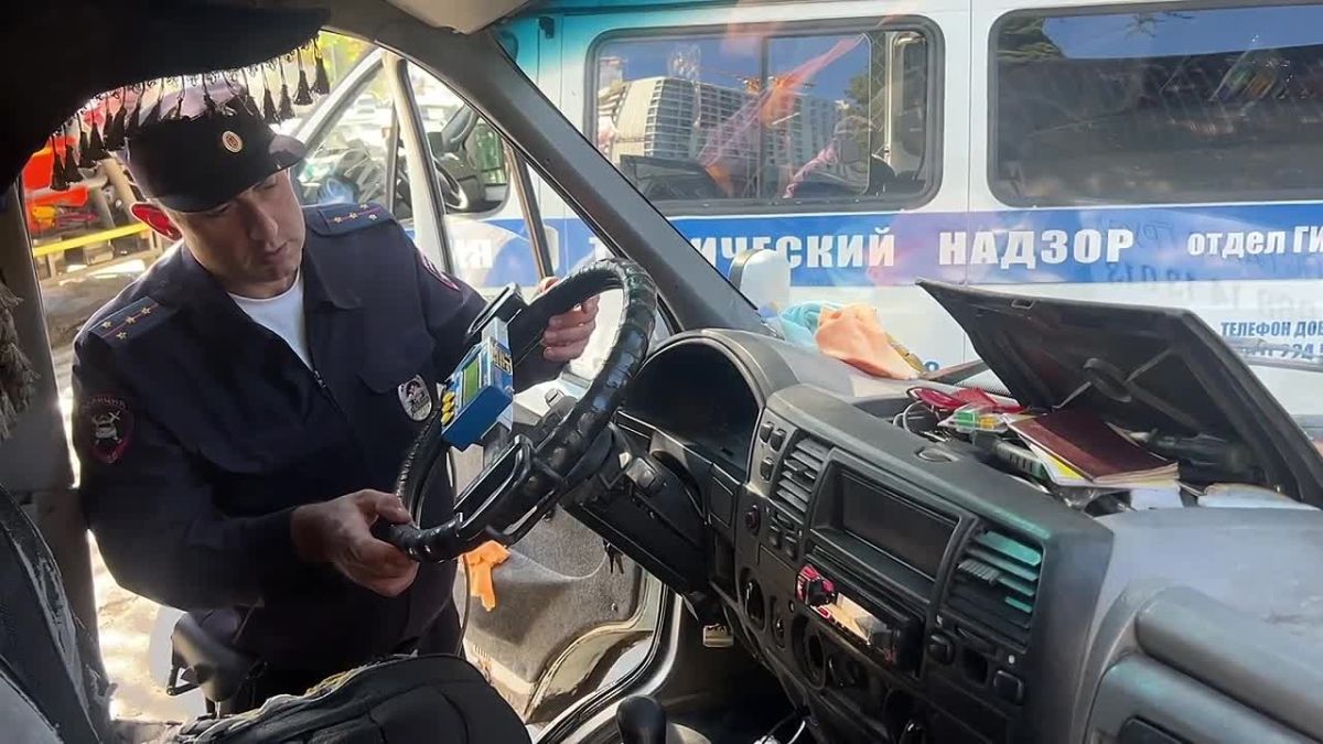 В Сочи полицейские провели масштабный рейд по выявлению технически неисправных автомобилей