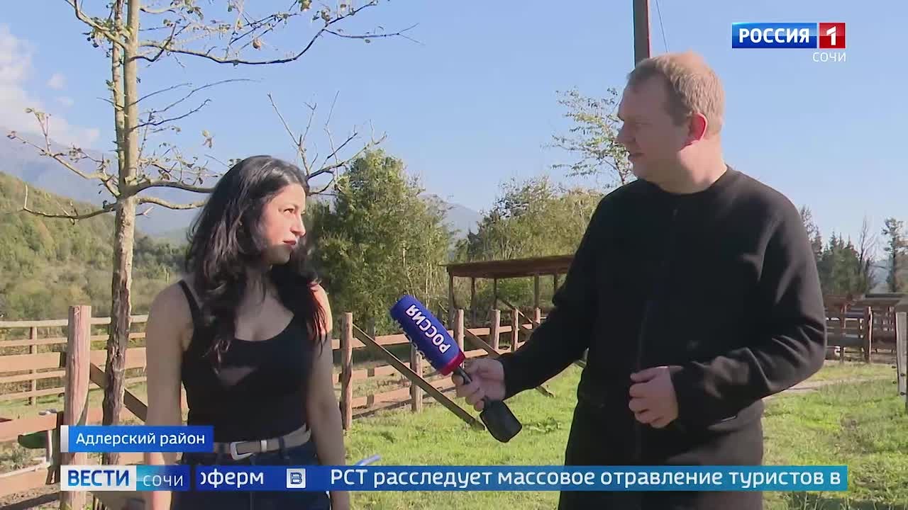 Сочинские экофермы принимают около 150 тысяч туристов в год