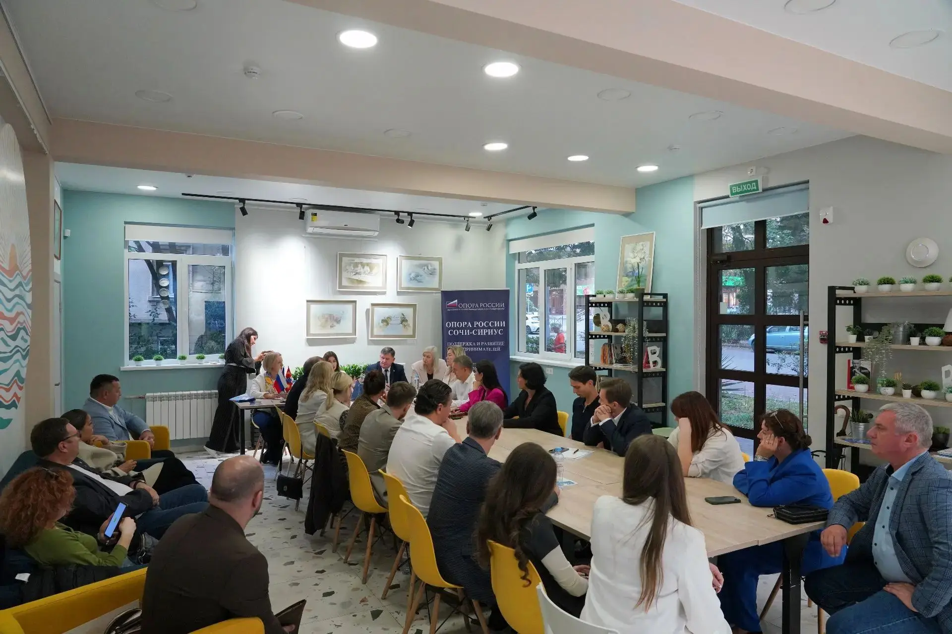 В Сочи состоялось внеочередное общее собрание Сочинского местного отделения «Опоры России»