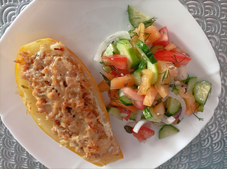 Кулинарные творения недели: свежие идеи с кабачками и творогом