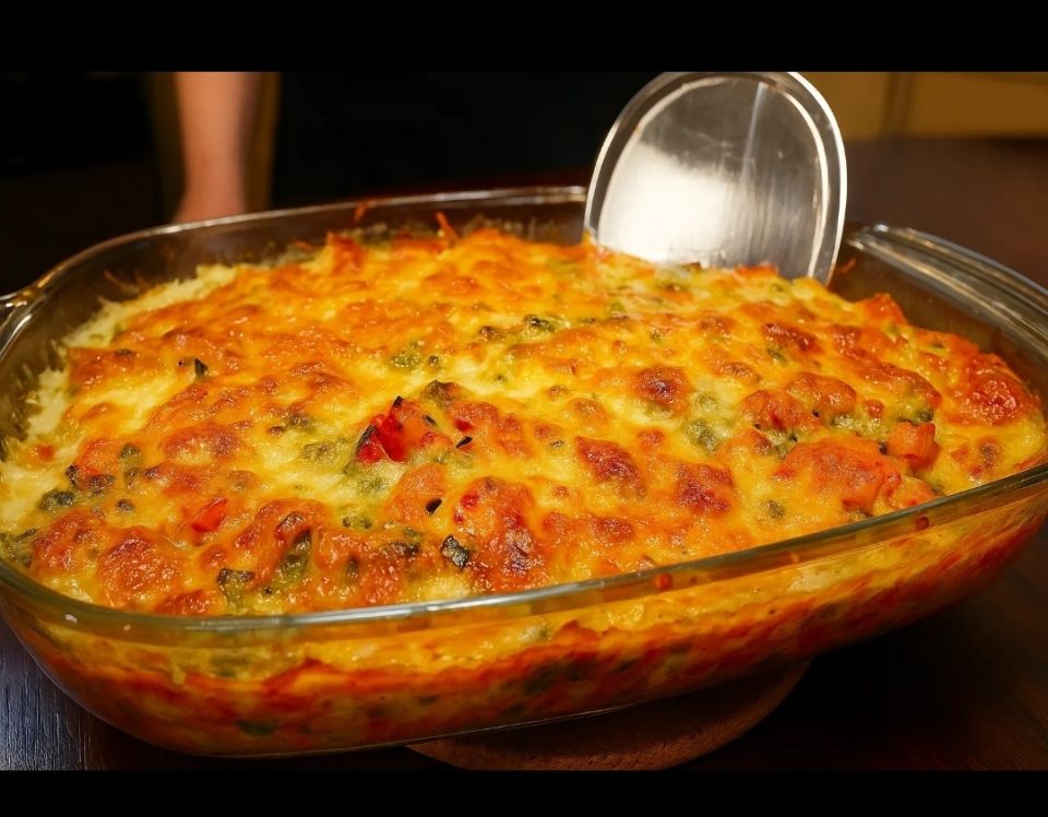 Уникальная запеканка с макаронами и курицей, которая покорит всех