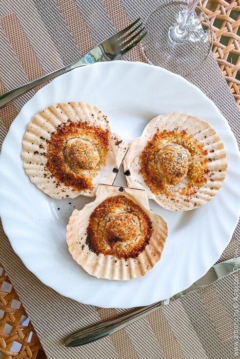 Гребешки по-особенному: запекаем в духовке