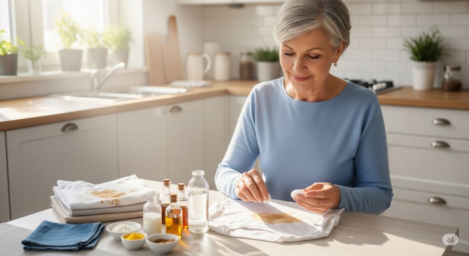 Магия бабушкиных методов: как эффективно избавиться от пятен