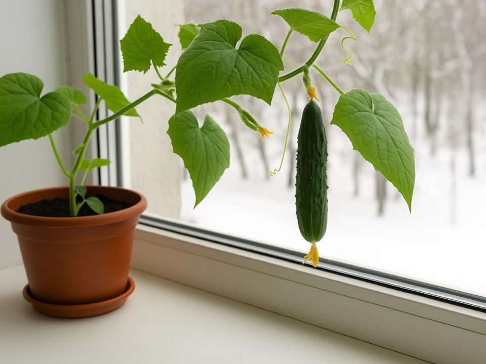 Выращивание огурцов дома: просто и без хлопот